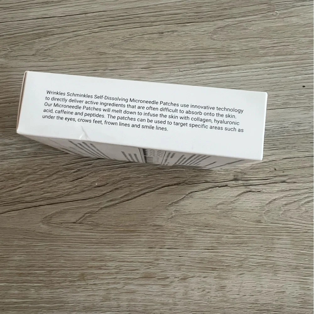 NWT Wrinkles Schminkles Self-Dissolving Microneedle Patches 8 Pack - Picture 5 of 7